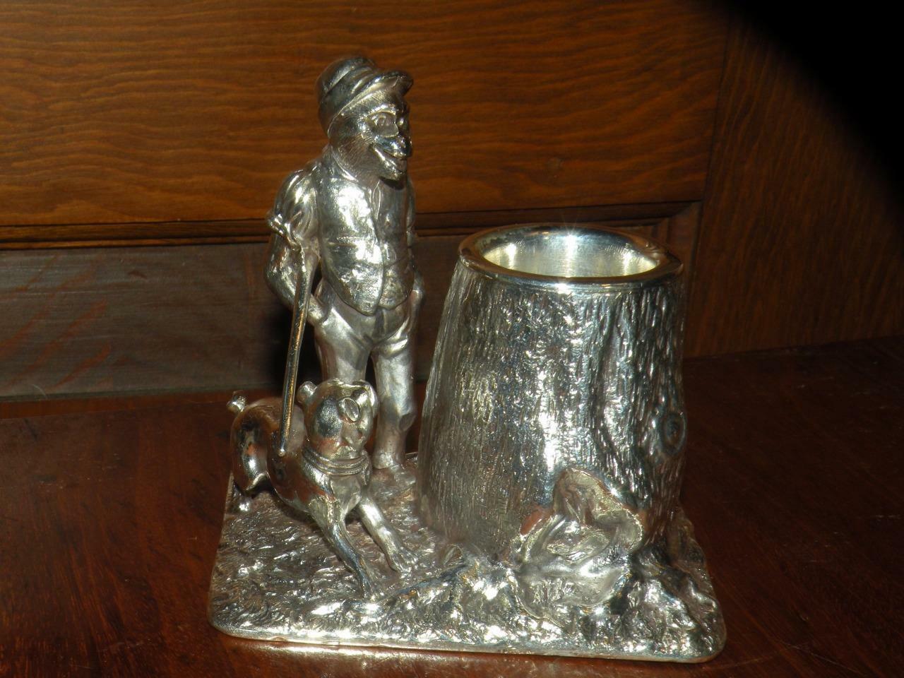 This monkey figural toothpick holder is marked as made by JAS W Tufts. Tufts does make one like this but marked James W Tufts,