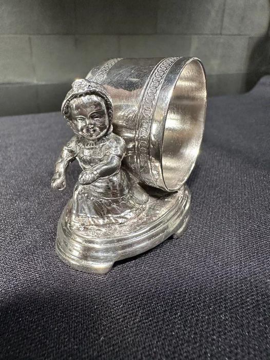 Baby girl toddler, Derby Silver Company 335