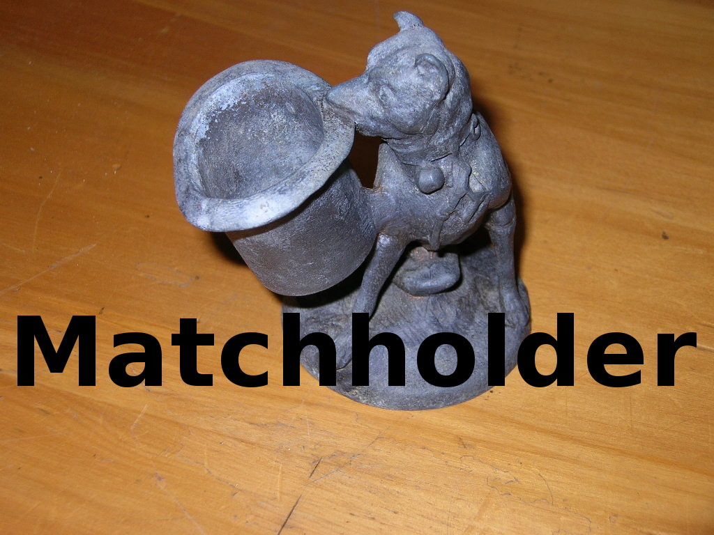 figural Match Holders